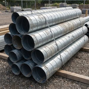 Galvanized Spiral Ducting